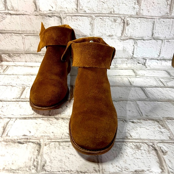ED by Ellen DeGeneres Brown Zayden Suede Leather Boots W 8.5 US / 38.5 EU - Picture 8 of 14